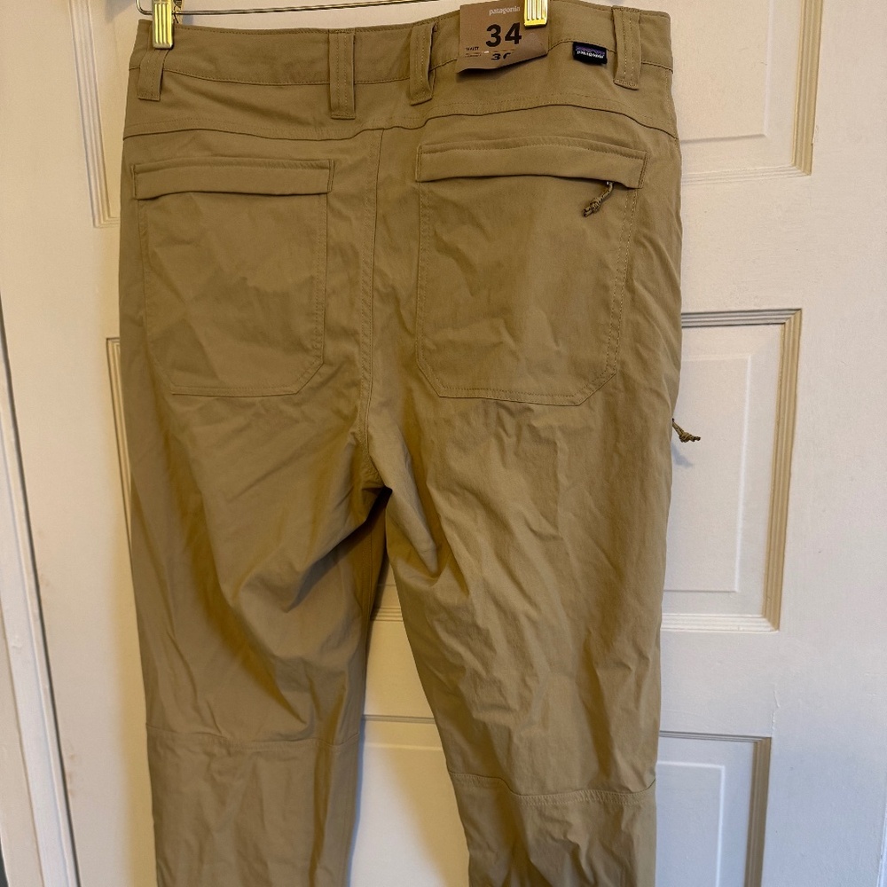 Patagonia Men's Quandary Pants - 34 - Tan